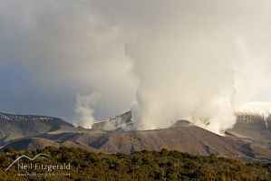 Tongariro eruption